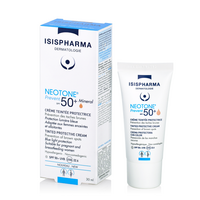 Crema nuantatoare preotectoare cu  SPF50+ Neotone Prevent, 30 ml, Isispharma
