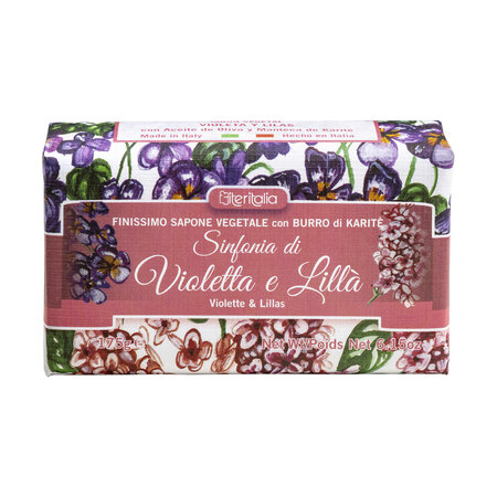 Sapun vegetal din violete si liliac