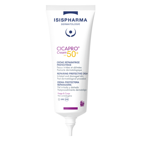 Crema reparatoare cu SPF50+ Cicapro, 40 ml, IsisPharma 762302