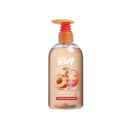 Sapun lichid cu parfum de piersica si piper negru