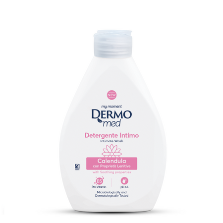 Sapun pentru igiena intima cu extract de Calendula, 250 ml, Dermomed