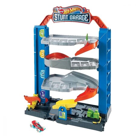 Set de joaca Garajul cu cascadorii