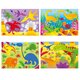 Set 4 puzzle Dinozauri, +3 ani, 72 piese, Galt 546516