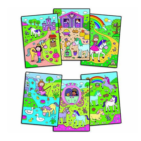 Carte de colorat Water Magic Unicorn, + 3 ani, Galt 546526