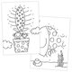 Carte de colorat Dot to Dot, + 5 ani, Galt 546531