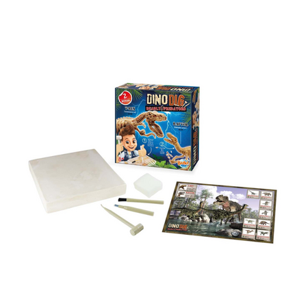 Joc educativ Kit de sapat Dinozaur, 8 ani+, Buki 546565