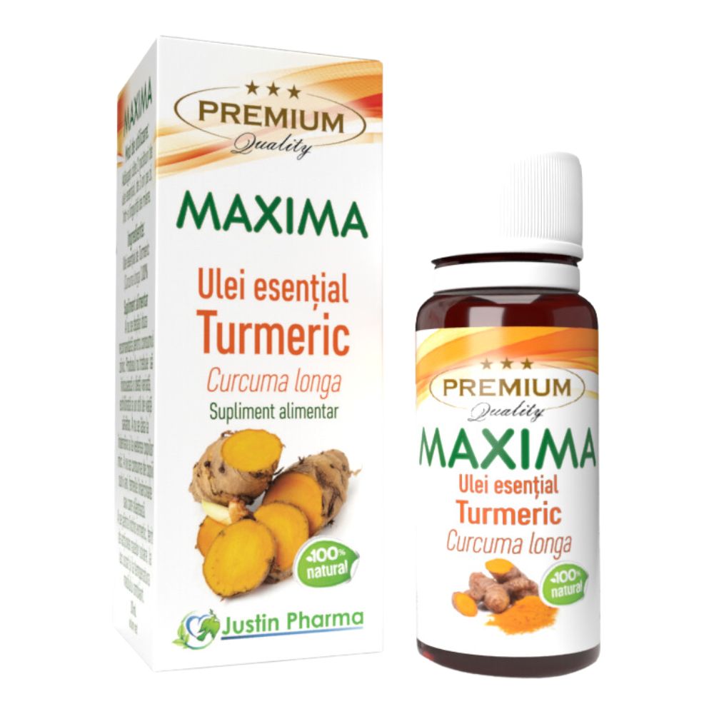 Ulei esential de Turmeric, 10 ml, Justin