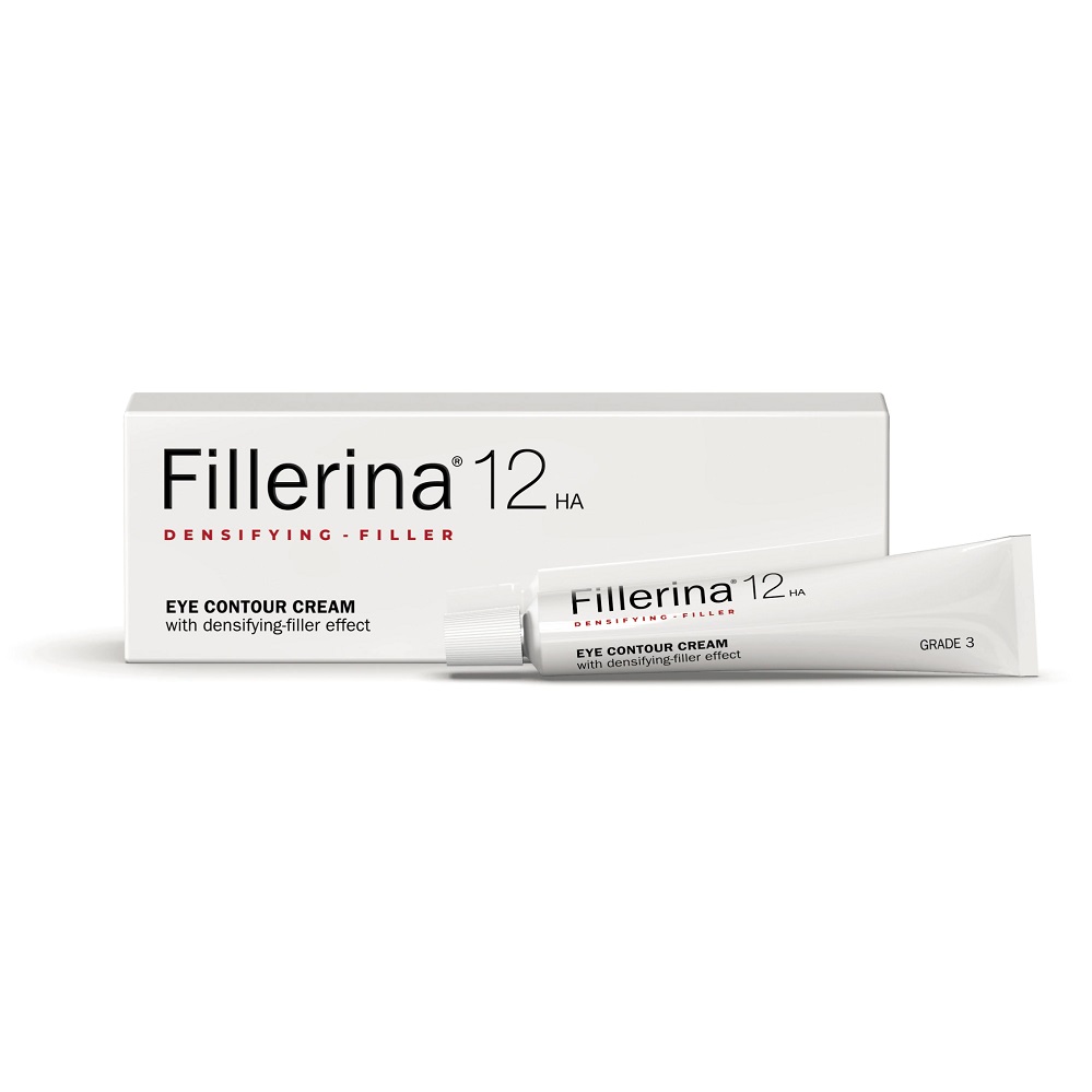 Crema contur ochi 12HA Densifying Filler grad 3, 15 g, Fillerina