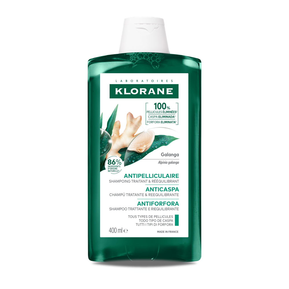 Sampon antimatreata cu galangal, 400 ml, Klorane