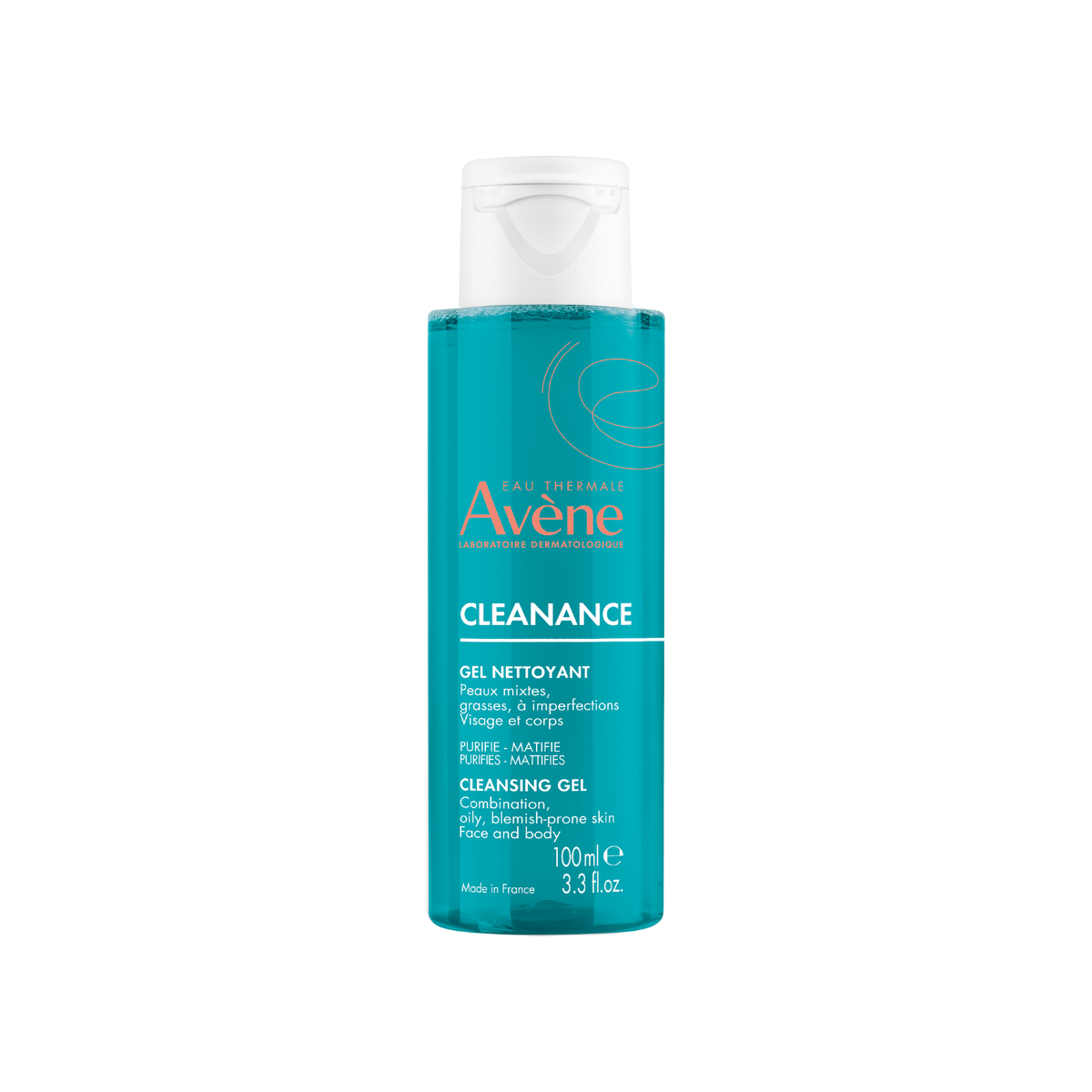 Gel de curatare pentru tenul gras cu tendinta acneica Cleanance, 100 ml, Avene