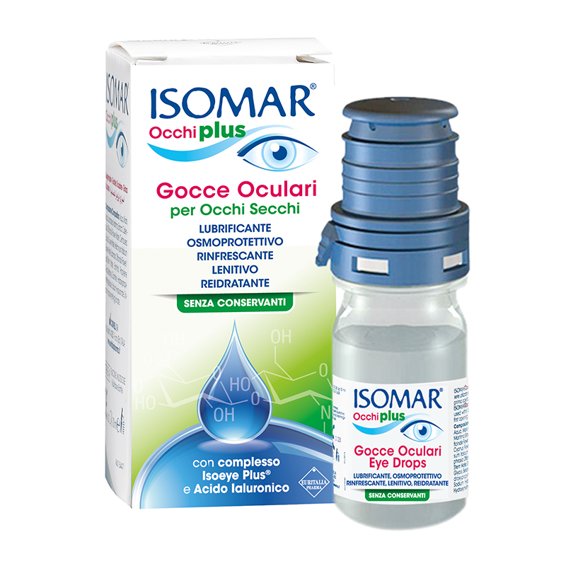 Picaturi pentru ochi Occhi Plus, 10 ml, Isomar