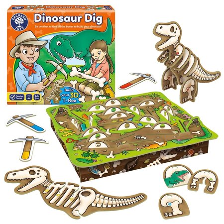 Joc educativ Descoperirea Dinozaurilor, 4 ani+, Orchard 546764