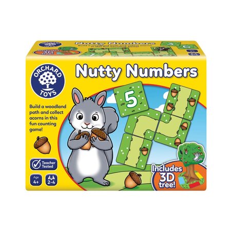 Joc educativ cu numere Veveritele