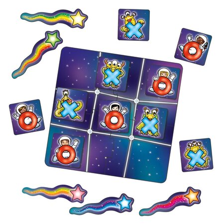 Joc de societate Astronauti si Extraterestii X si 0, 4-7 ani, Orchard 546816