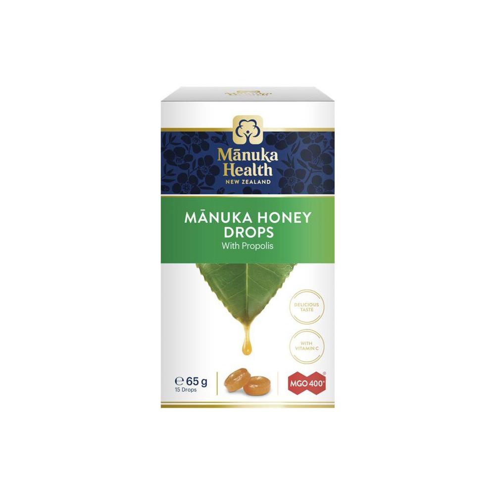 Manuka MGO400 si propolis bomboane, 15 bucati, Manuka Health