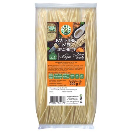 Paste din mei, spaghetti