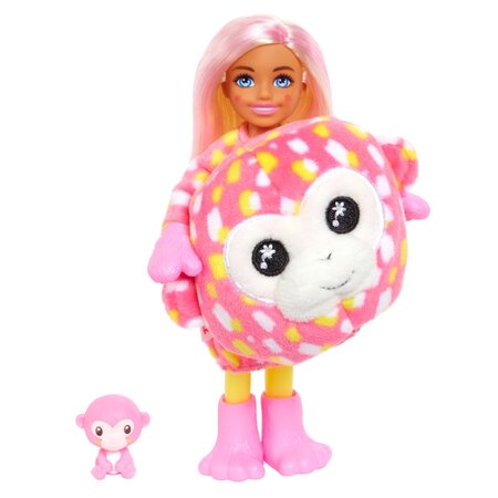 Papusa Chelsea Cutie Reveal, +3 ani, Maimutica, Barbie 547111
