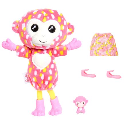 Papusa Chelsea Cutie Reveal, +3 ani, Maimutica, Barbie 547112