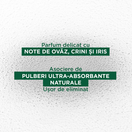 Sampon uscat cu lapte de ovaz, 150 ml, Klorane 515910