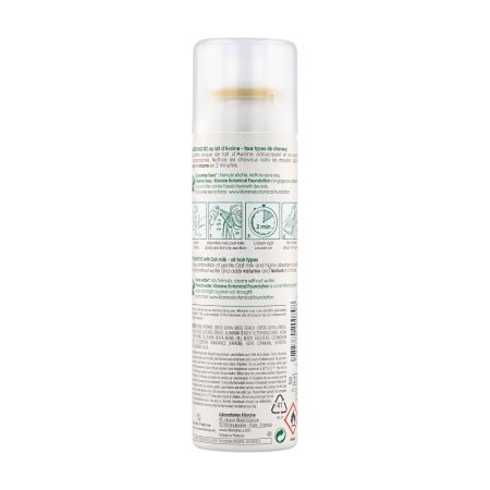 Sampon uscat cu lapte de ovaz, 150 ml, Klorane 515911