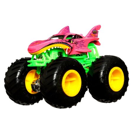 Camion Monster Truck  in culori schimbatoare Shark Wreak, +3 ani, Hot Wheels 547126