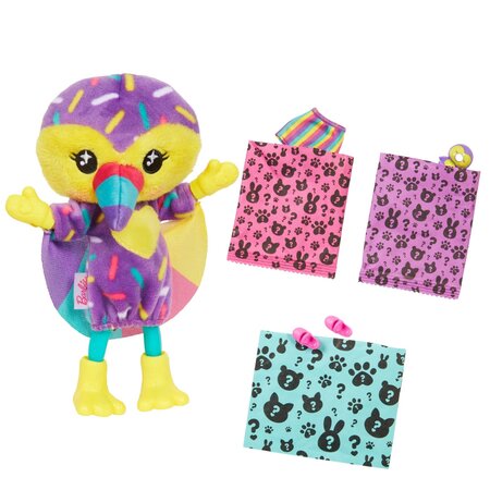 Papusa Chelsea Cutie Reveal, +3 ani, Tucan, Barbie 547144