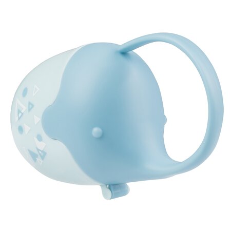 Cutie Elefant pentru suzeta, Albastru