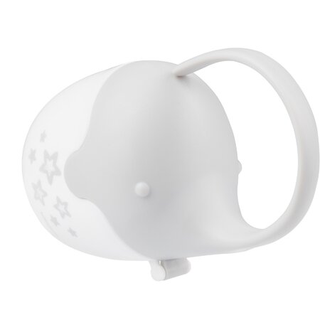 Cutie Elefant pentru suzeta, Gri