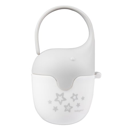 Cutie pentru suzeta, Gri, Elefant, 1 bucata, Babyono 547237