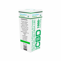 Ulei de canepa Ozonat cu CBD, 1000 mg, 10 ml, Hempmed Pharma