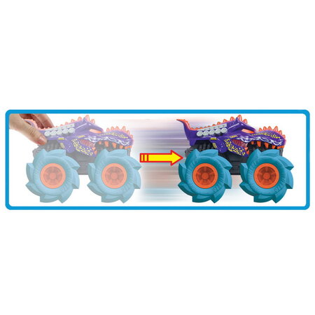 Monster truck masinuta twister tredz Mega Wrex, + 3 ani, Hot Wheels 547306