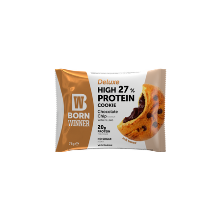 Biscuiti proteici cu chips de ciocolata Deluxe