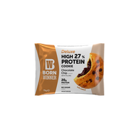 Biscuiti proteici cu chips de ciocolata Deluxe, 75 g, Born Winner