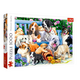 Puzzle Caini din gradina, 1000 de piese, Trefl 547383