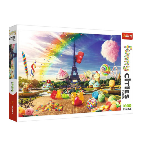 Puzzle Dulciuri la Paris, 1000 de piese, Trefl