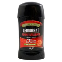 Deodorant cu salvie, hamei si nalba Femme Briliante, 55 gr, Verre de Nature