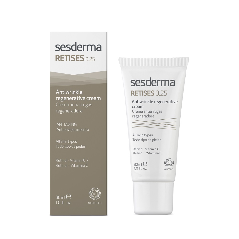 Crema antirid de noapte 0.25% Retises, 30 ml, Sesderma