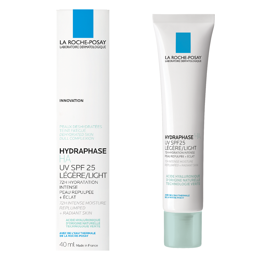 Crema hidratanta cu SPF 25 Hydraphase HA Legere, 40 ml, La Roche-Posay