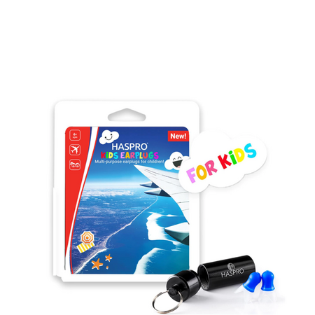 Set dopuri de urechi pentru copii Fly Kids Universal