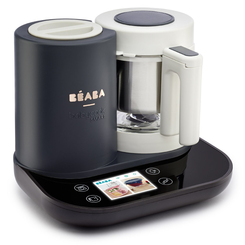 Robot de bucatarie Babycook Smart + Wifi, Charcoal Grey, Beaba