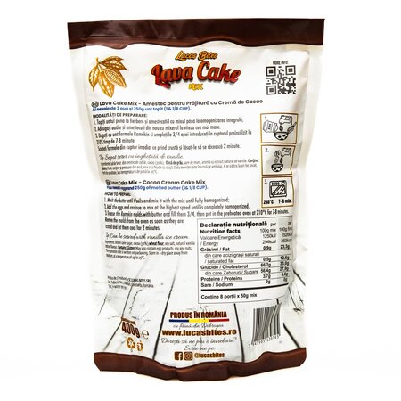 Mix Lava Cake, 400 g, Lucas Bites 547882