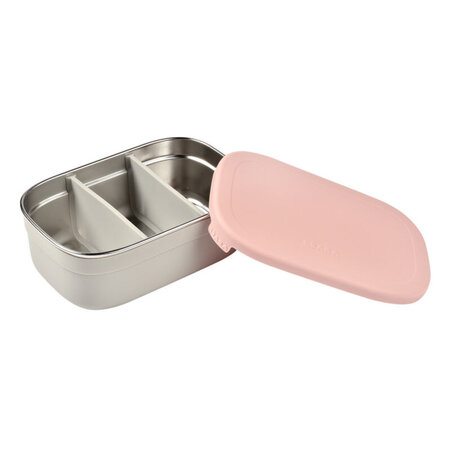Caserola din inox, Powder Pink, Beaba 547890