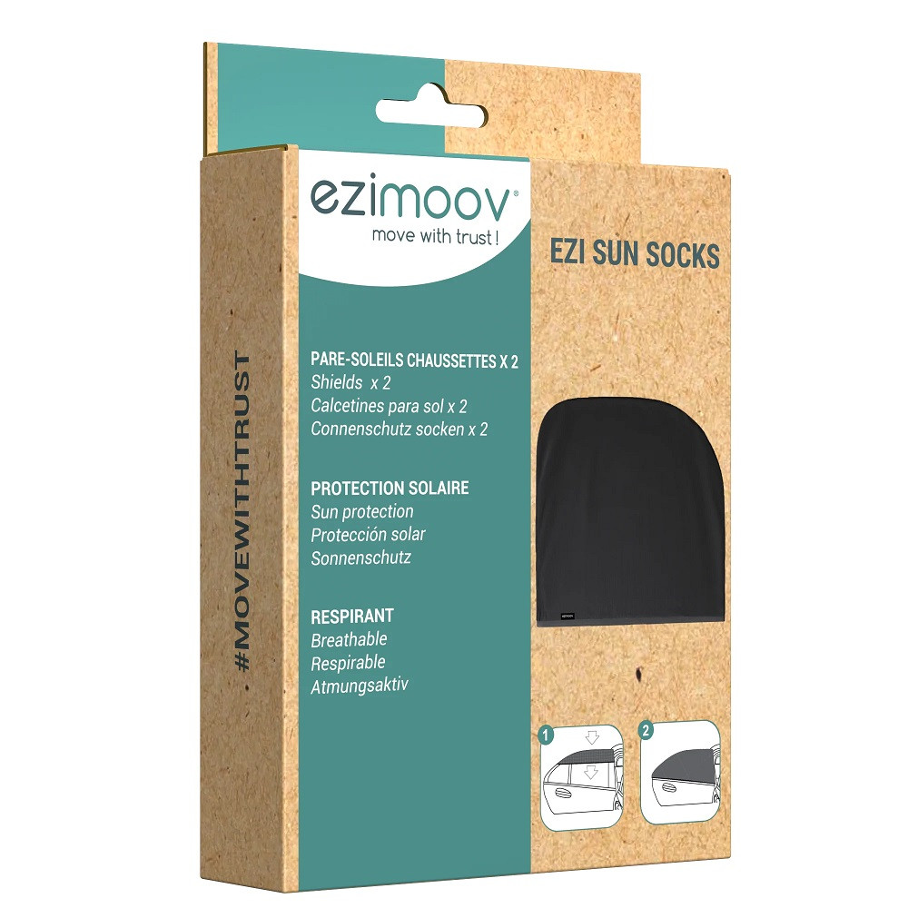 Set 2 parasolare Auto Socks, Ezimoov