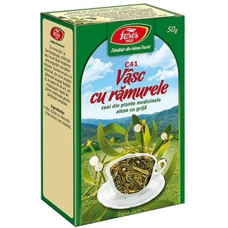 Ceai de vasc cu ramurele, 50 gr, Fares