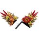 Ornament din flori uscate Lego Icons, +18 ani, 812 piese, Lego 548260