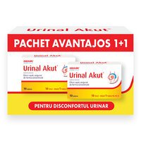 Pachet Urinal Akut, 2x10 tablete, Stada