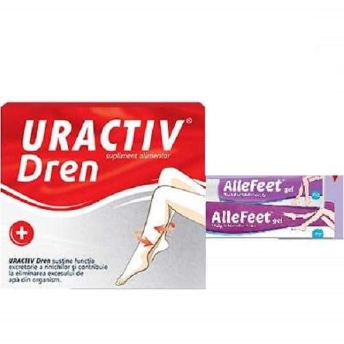 Pachet picioare frumoase Uractiv Dren, Fiterman Pharma