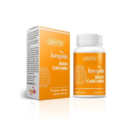 Longvida Brain Curcumin, 500 mg, 30 cps, Zenyth
