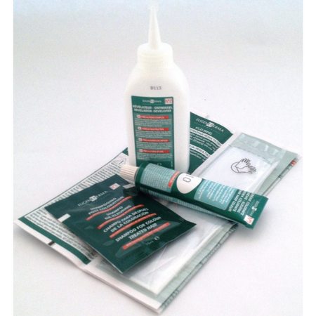 Vopsea de par fara amoniac pentru barbati Nr. 20, Chestnut, Petrole Hahn 548287