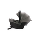 Scoica auto cu isofix integrat Pipa Urbn, 40-75 cm, Granite, Nuna 548546